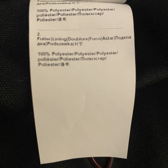 Strellson Men's Jacket Wooster Size‎ 50 Black Hidden Buttons Pockets Rain - Picture 15 of 16